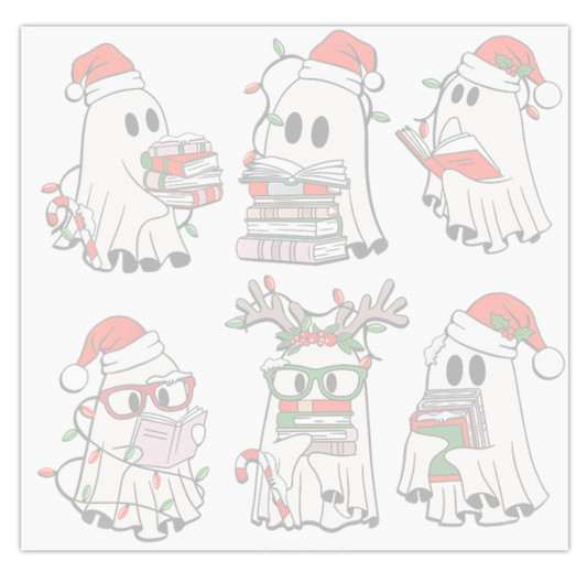 (RTS) MERRY BOOKMAS STICKY NOTE