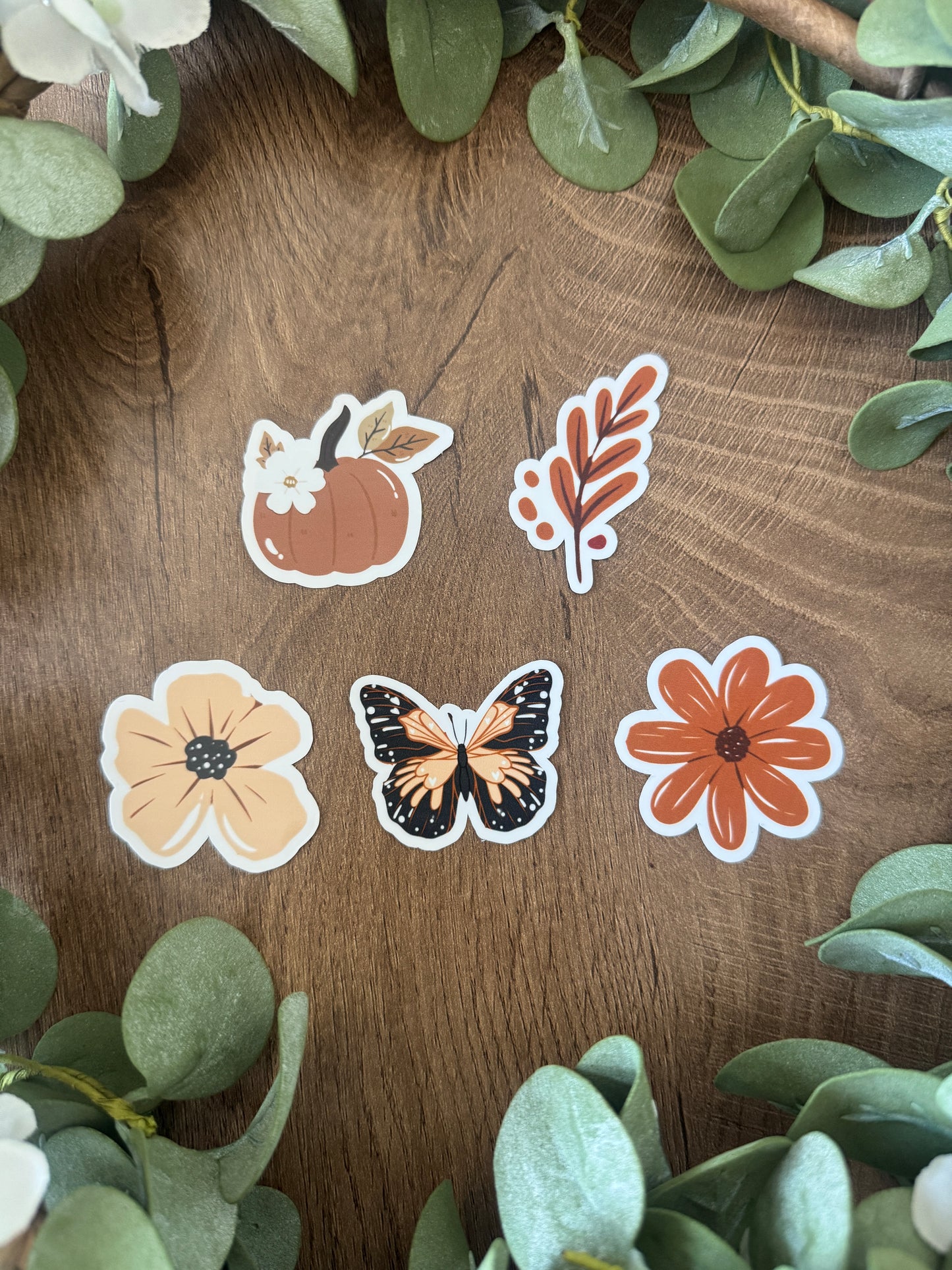 (RTS) FLORAL HARVEST STICKER SET