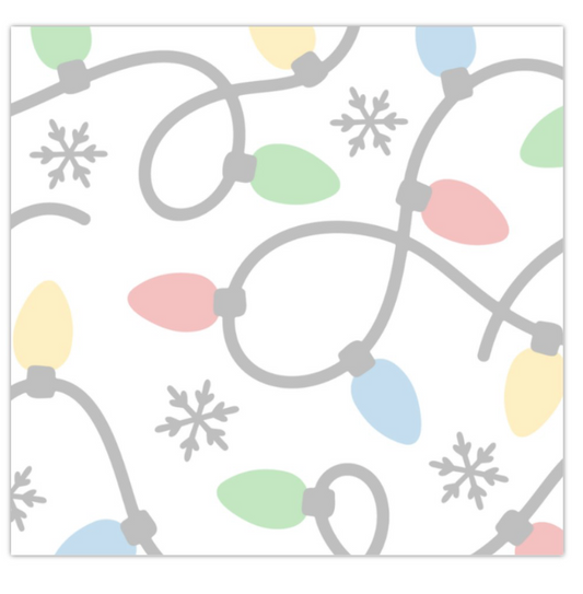 (RTS) CHRISTMAS LIGHTS STICKY NOTE