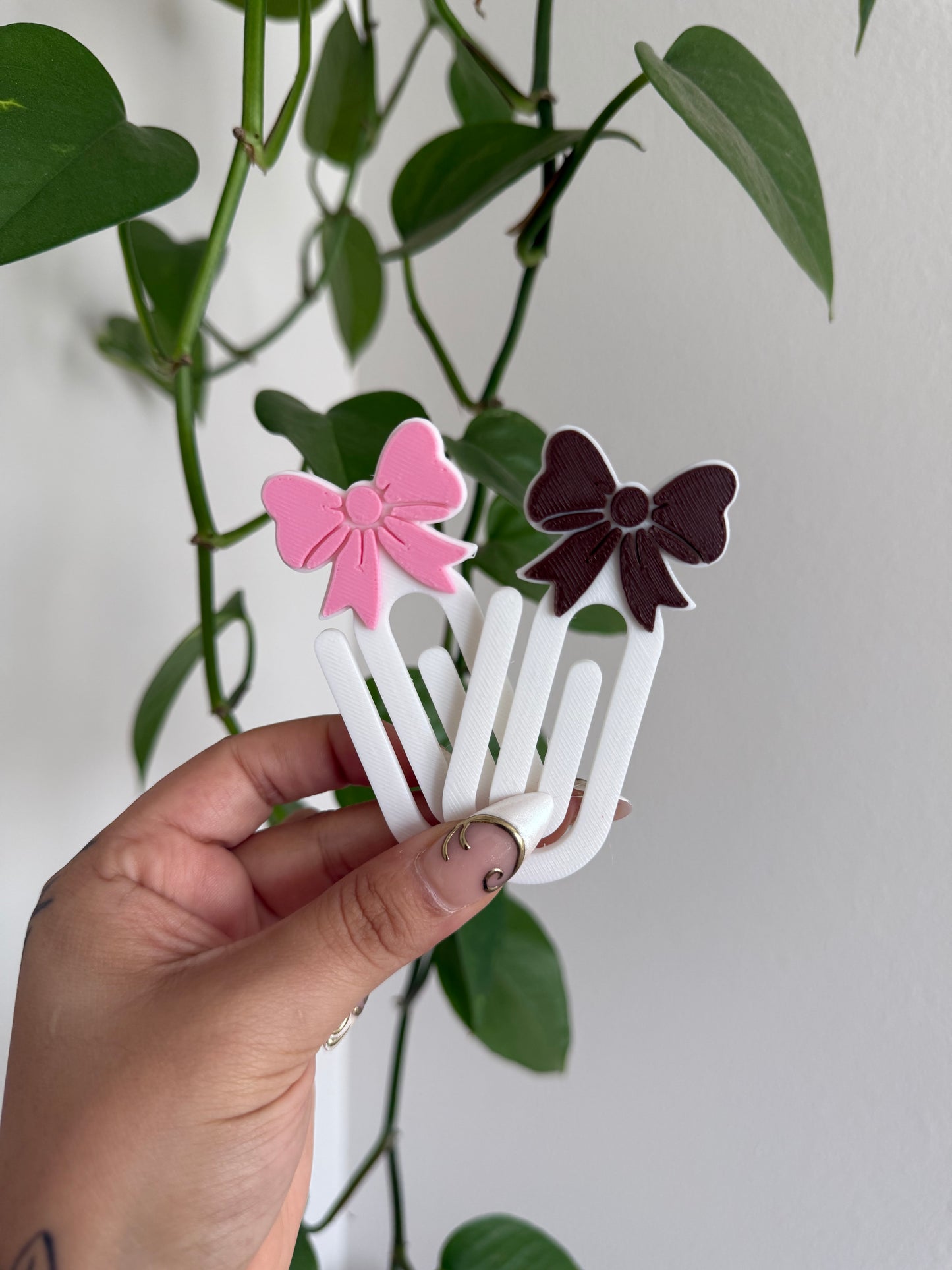 (RTS) BOW 3D PAPER CLIP