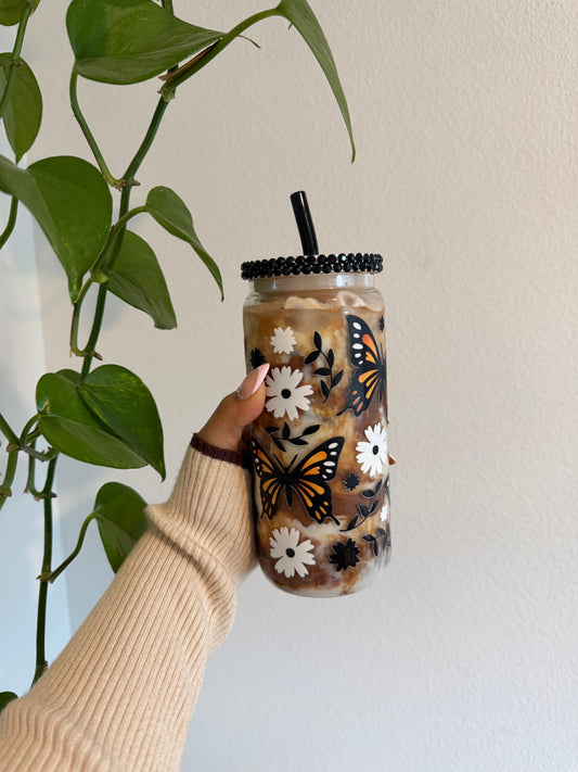 (RTS) MONARCH BUTTEFLY DRINKWARE