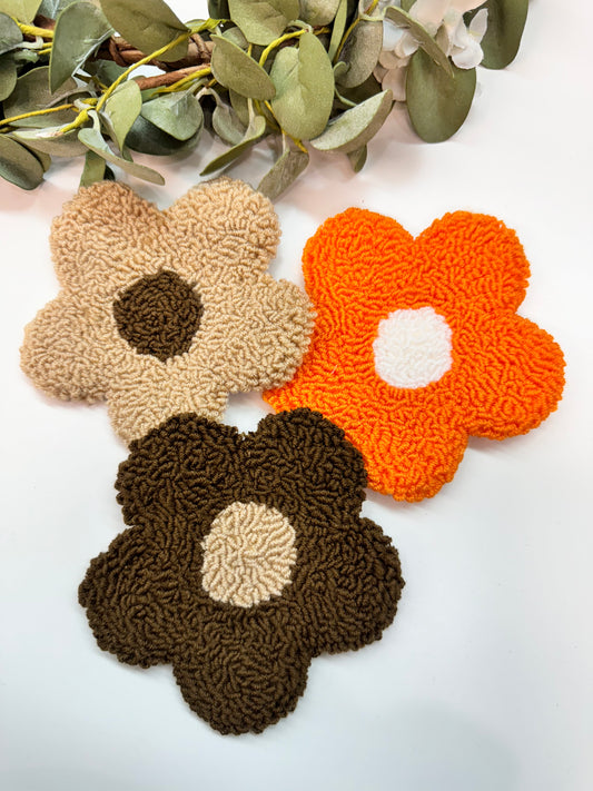 (RTS) HELLO FALL DAISY COASTER