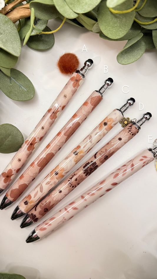 (RTS) BOHO FLORALS PEN