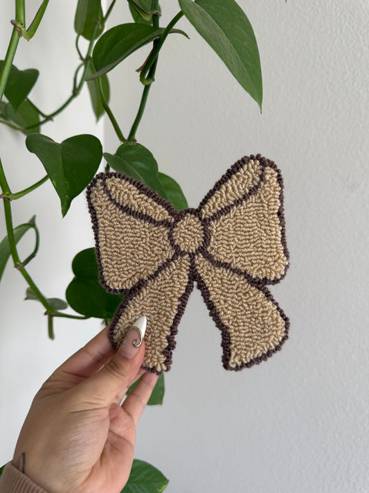 (RTS) BOW RUG COASTER