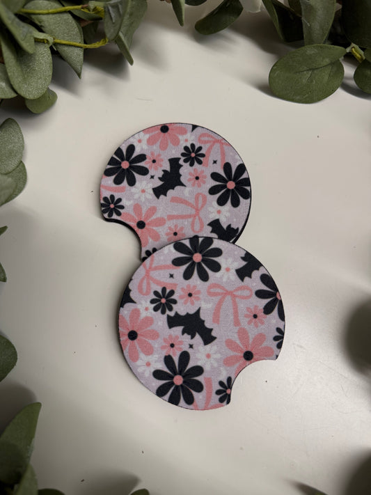 (RTS) RETRO BATTY CAR COASTER SET