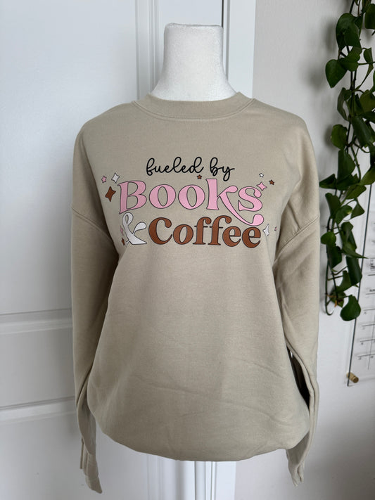 (RTS) FUELED BY BOOKS & COFFEE CLOTHING