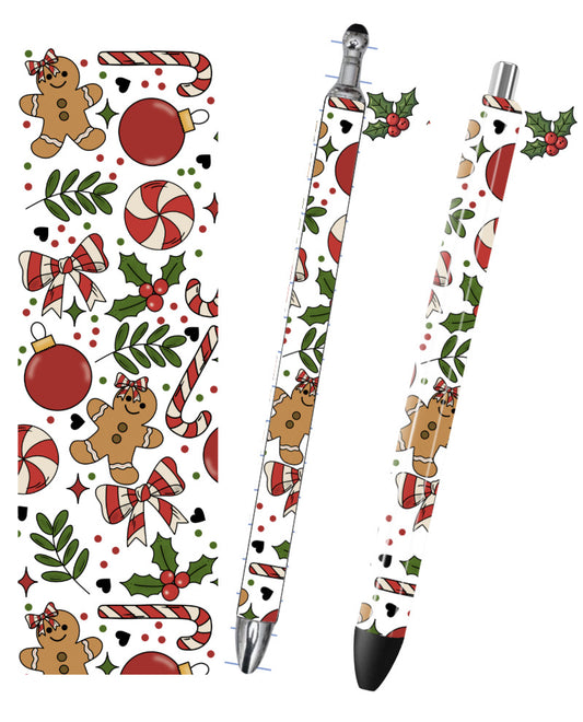 (RTS) JOLLY GINGERBREAD PEN