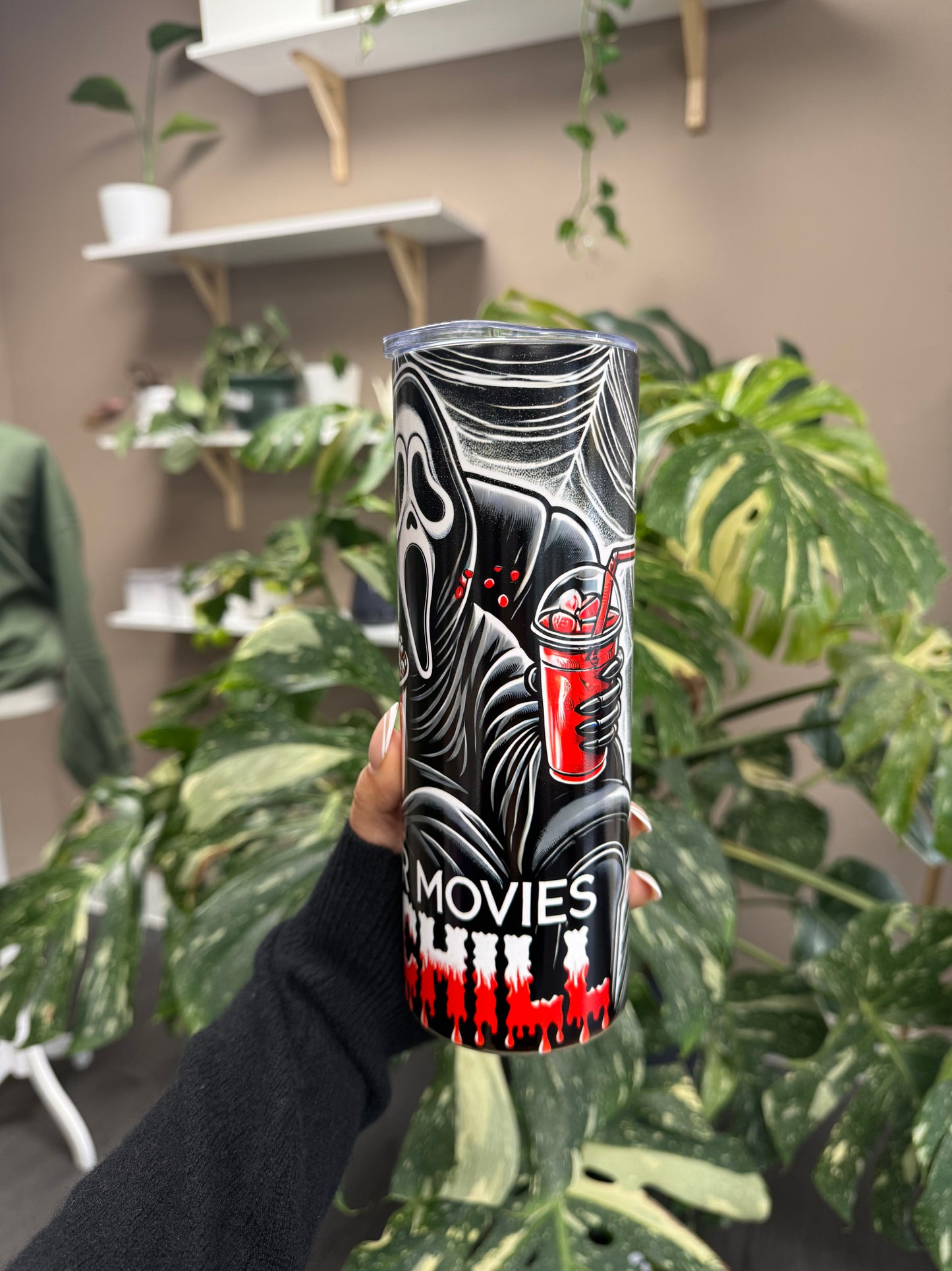 (RTS) HORROR MOVIES TUMBLER 20 OZ