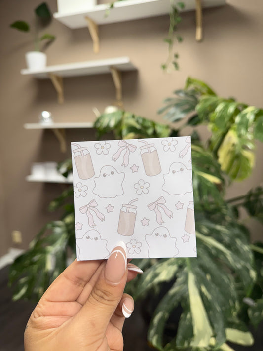 (RTS) CAFFEINATED GHOUL STICKY NOTE