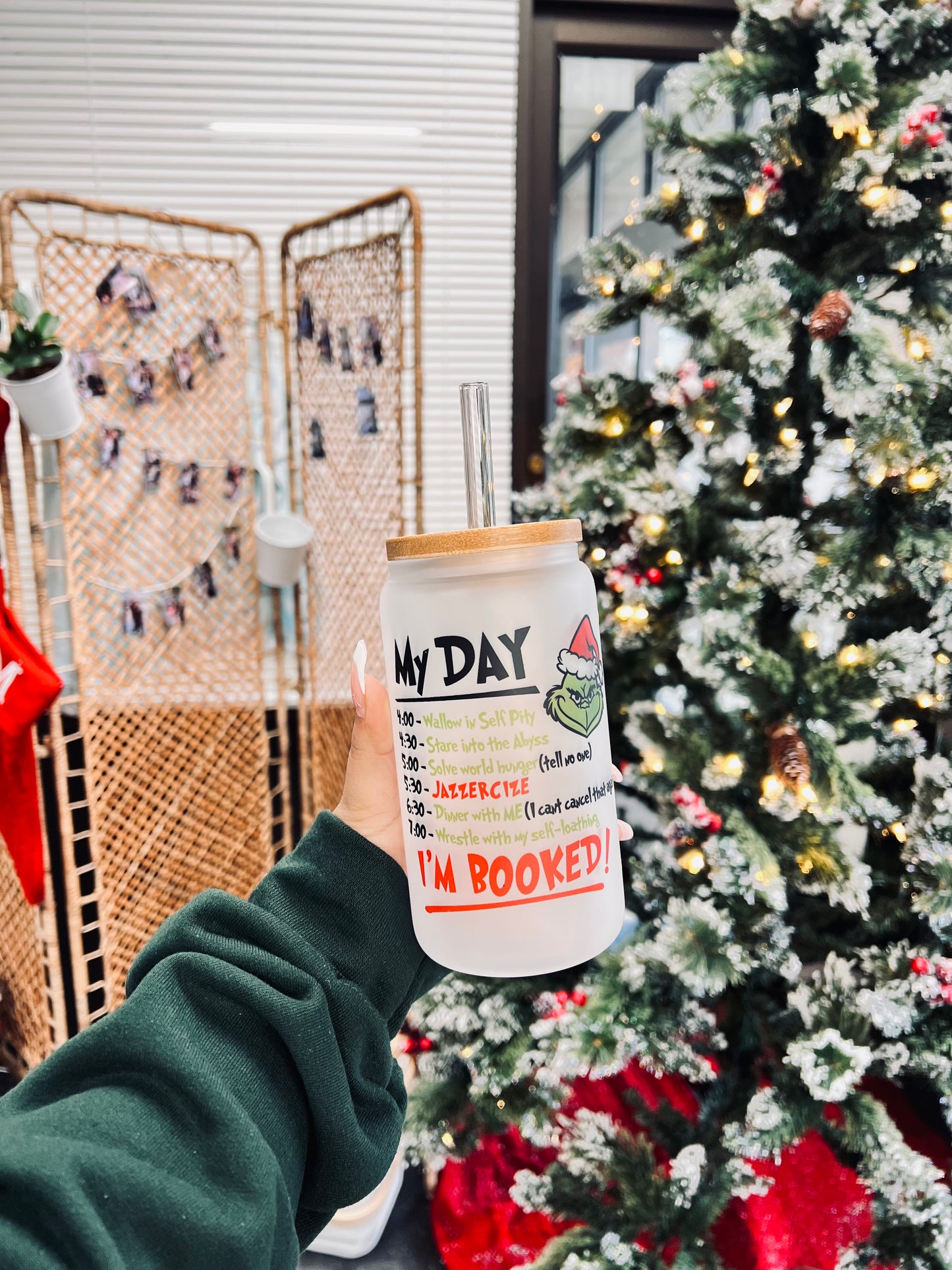 (RTS) MY DAY GRINCH CUP