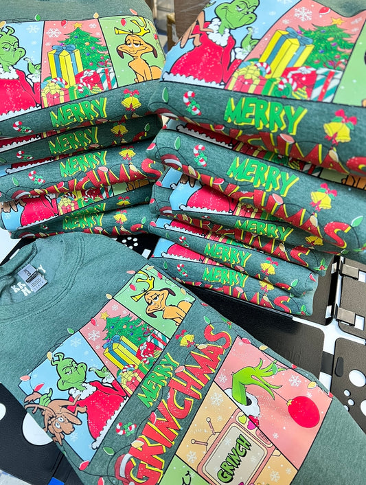(RTS) GRINCHMAS MY DAY CREWNECK