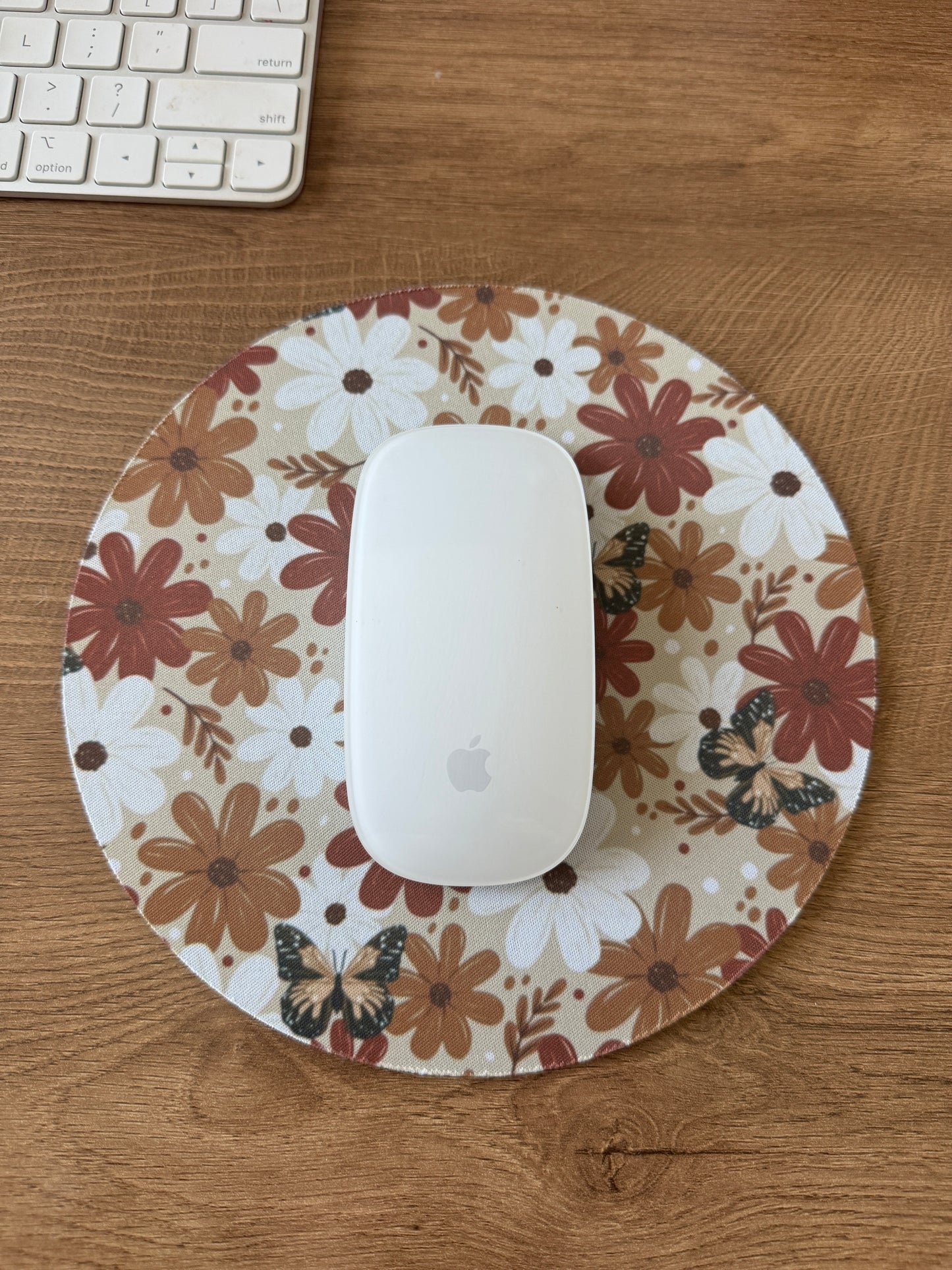 (RTS) FLORAL HARVEST MOUSEPAD