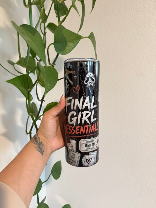 (RTS) FINAL GIRL DRINKWARE