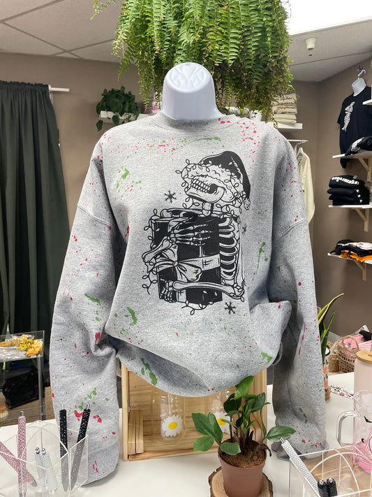 (RTS) SKELETON GIFT CREW