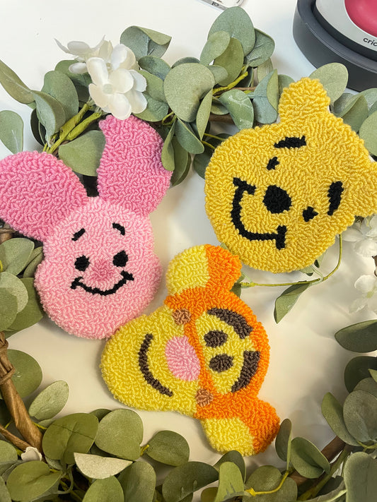 (RTS) BEAR & FRIENDS RUG COASTER