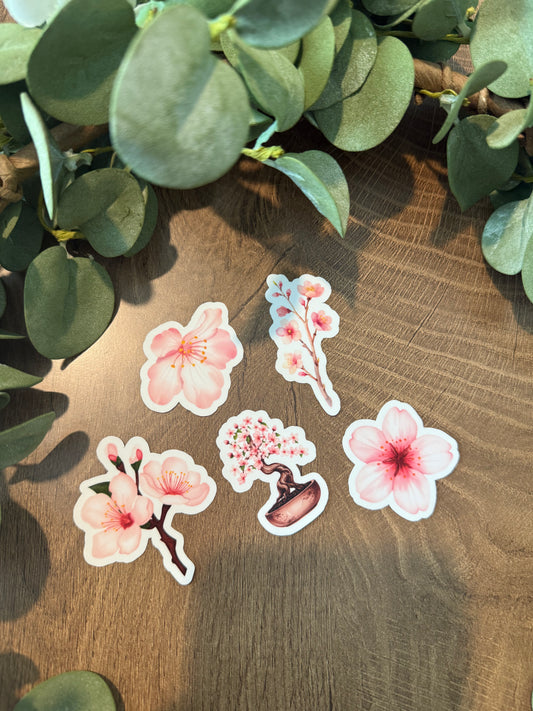(RTS) CHERRY BLOSSOM 2.0  MINI STICKER SET