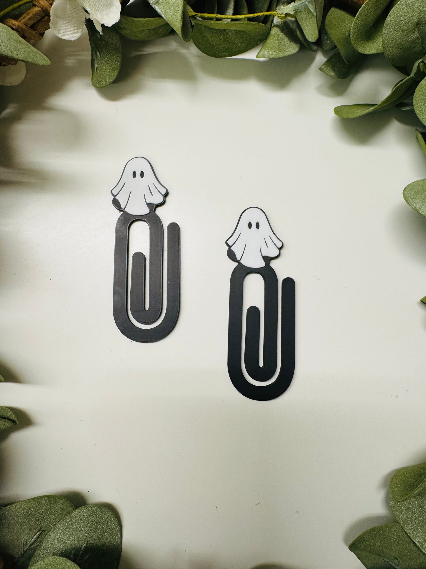 (RTS) GHOST ACRYLIC PAPER CLIP