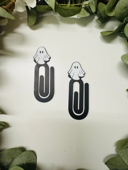 (RTS) GHOST ACRYLIC PAPER CLIP