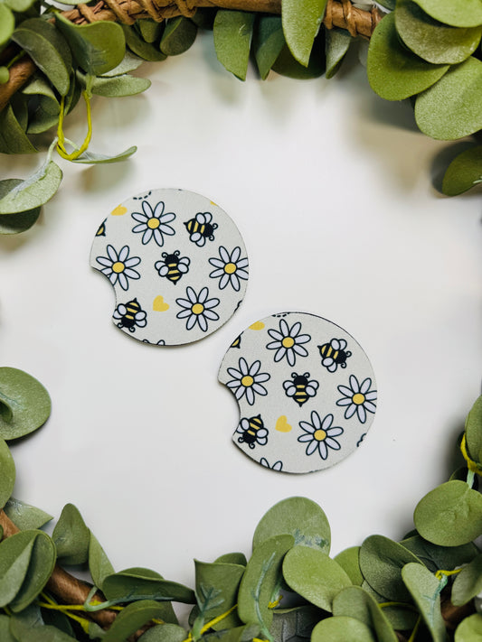 (RTS) BEE CAR COASTER SET