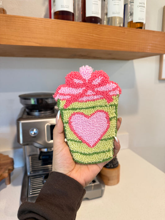 (RTS) MATCHA RUG COASTER