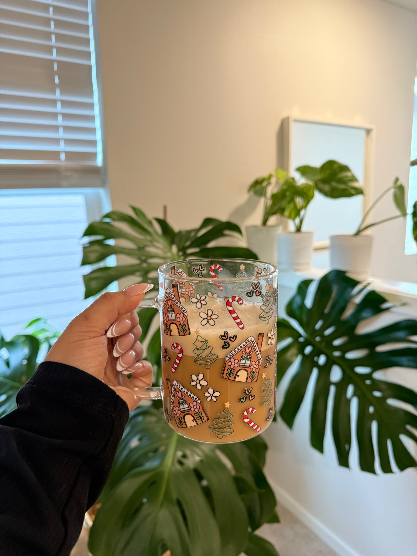 (RTS) GINGERBREAD HOUSE DRINKWARE