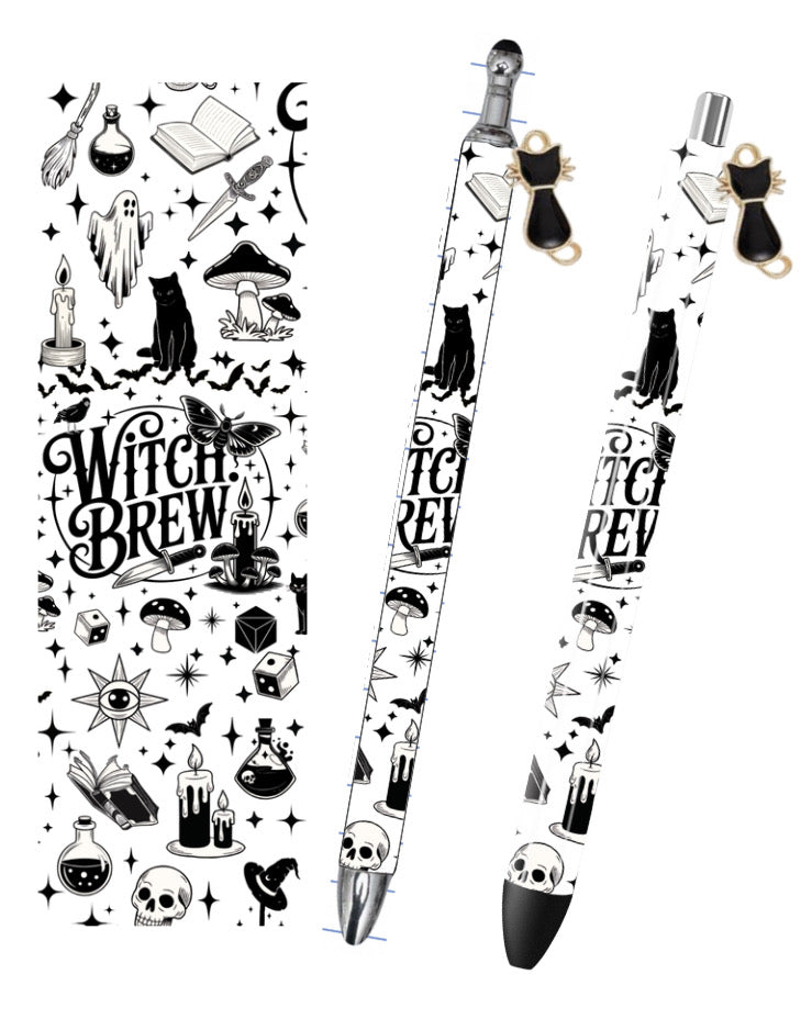 (RTS) WITCH BREW PEN W CHARM