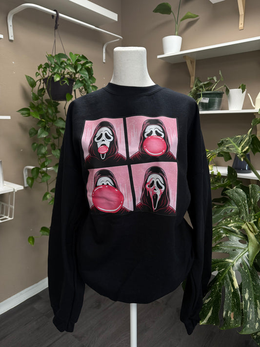 (RTS) GHOSTFACE BUBBLE GUM CLOTHING