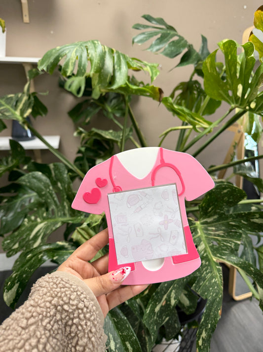 (RTS) SCRUB TOP STICKY NOTE HOLDER