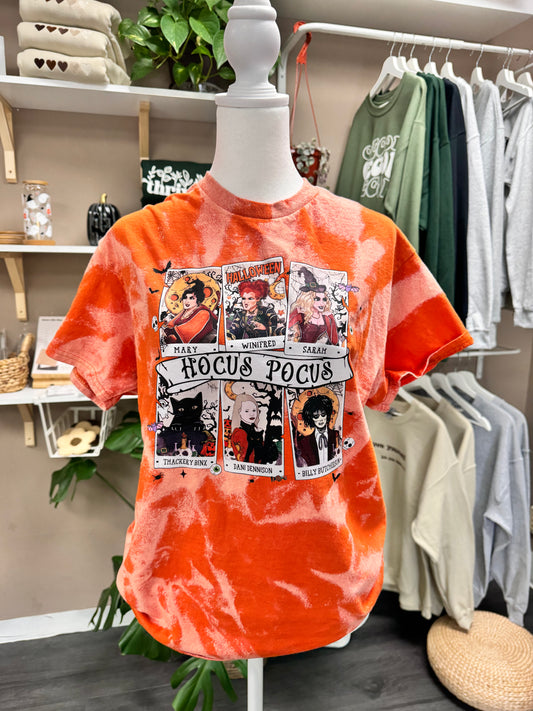 (RTS) HOCUS POCUS ACID WASH TEE