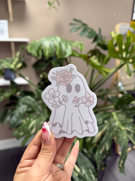 (RTS) GARDEN GHOUL SHAPED STICKY NOTE
