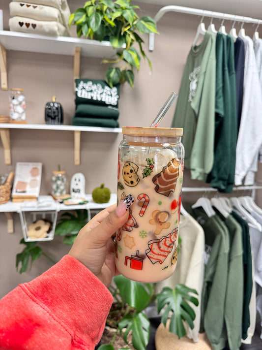 (RTS) CHRISTMAS DOODLE 20oz CUP