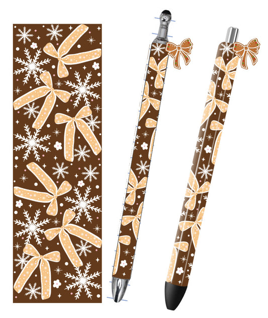 (RTS) GINGER COQUETTE PEN W CHARM