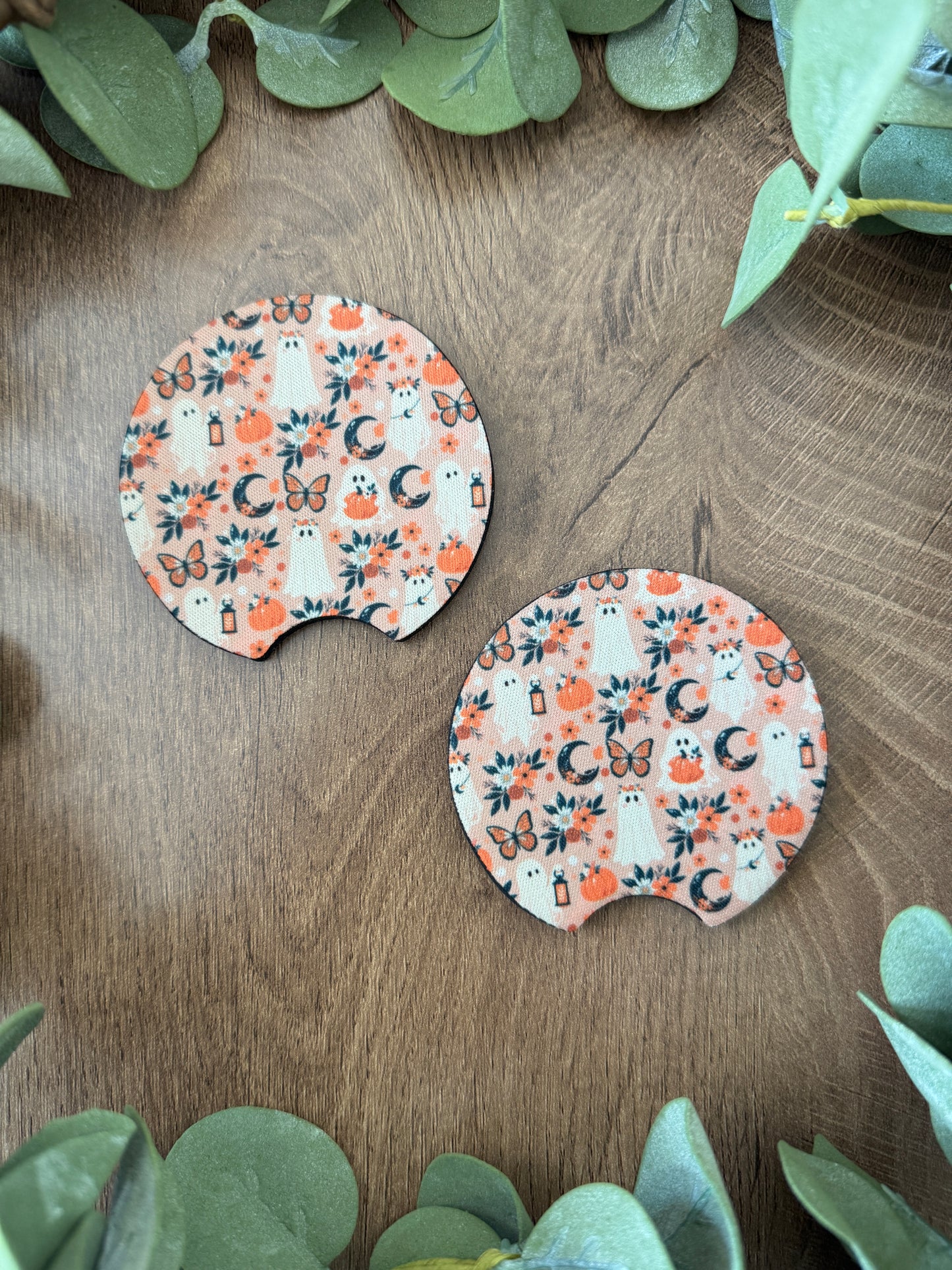 (RTS) WILD FLOWER GHOUL CAR COASTER SET