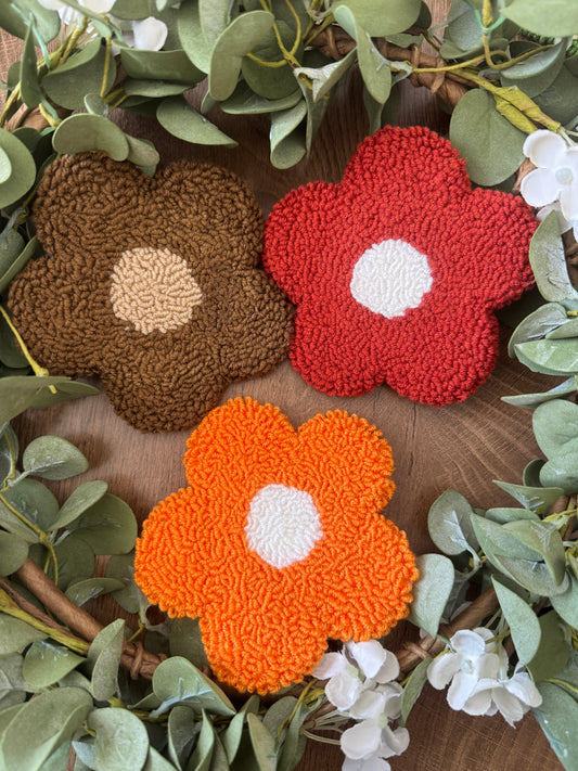 (RTS) HELLO FALL DAISY COASTER