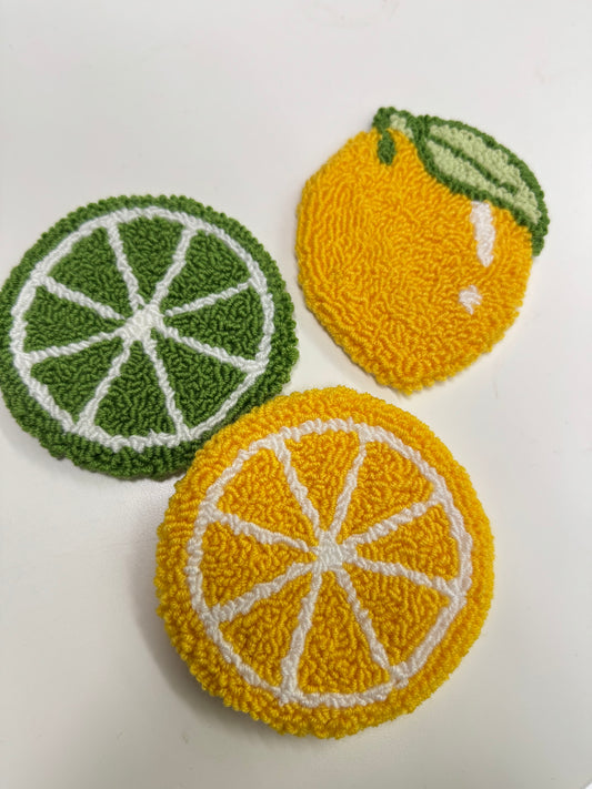 (RTS) LEMON DROP RUG COASTER