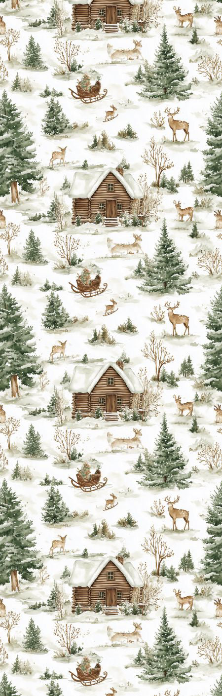 (RTS) VINTAGE CABIN MOUSE PAD