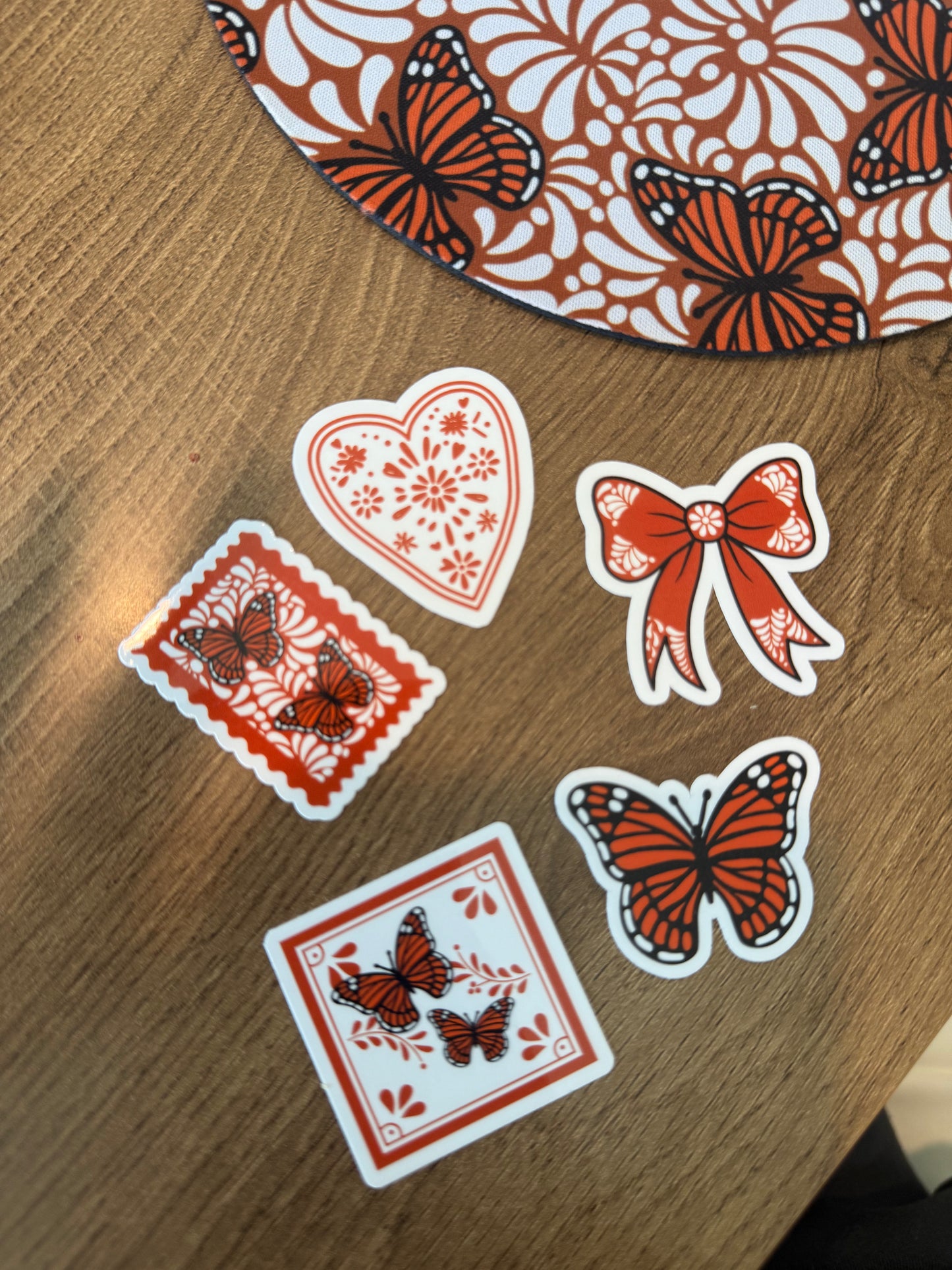 (RTS) TALAVERA BUTTERFLY STICKER SET