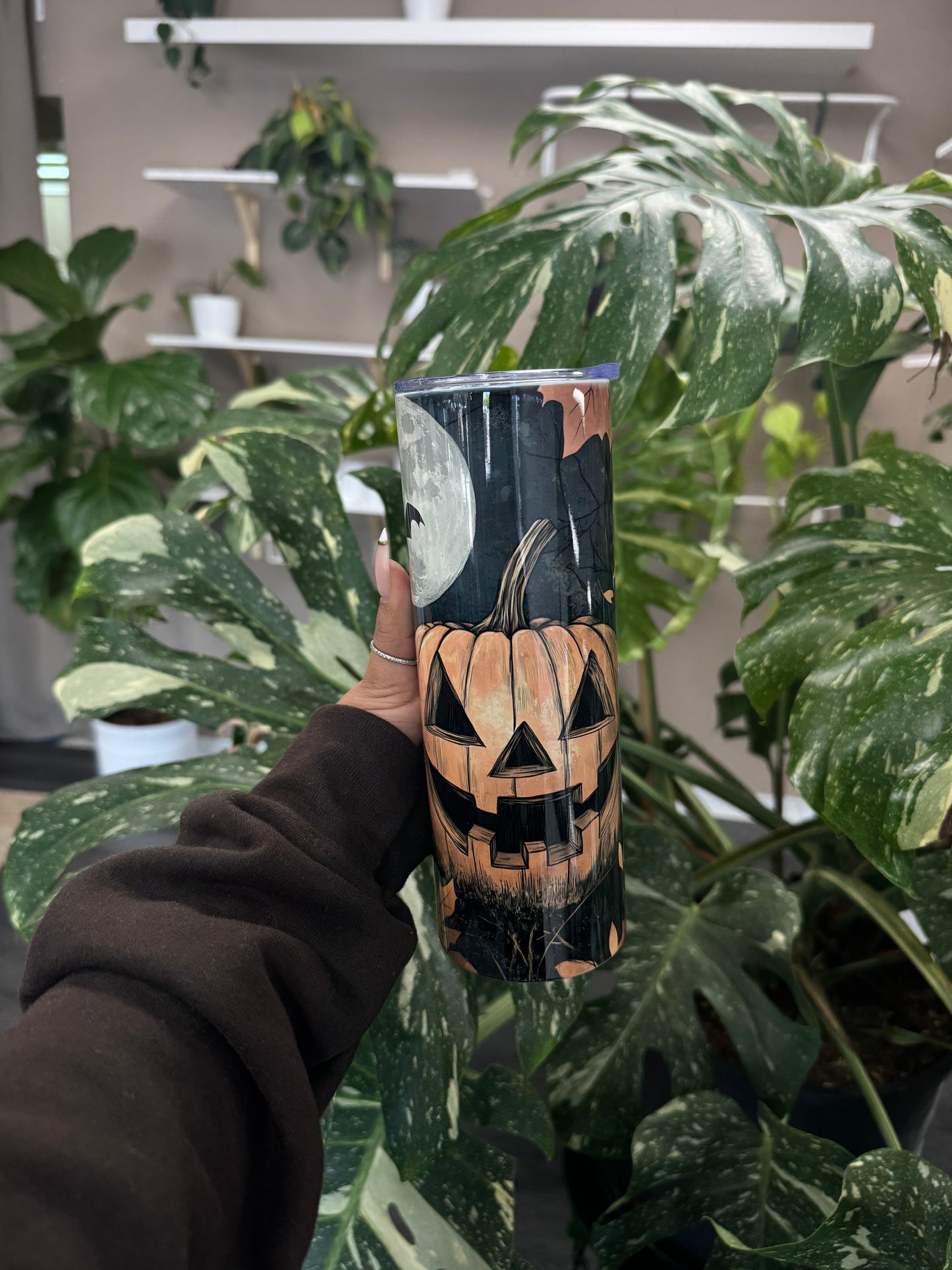 (RTS) SCARY PUMPKIN 20OZ TUMBLER