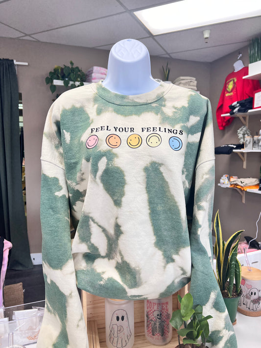 (RTS) FEEL YOUR FEELINGS -EMBROIDERED