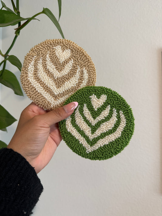 (RTS) LATTE ART COASTER
