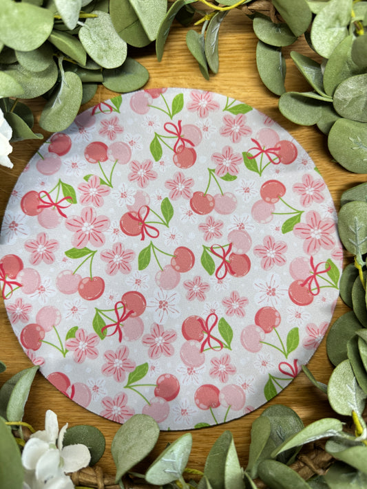 (RTS) PINK CHERRY MOUSEPAD