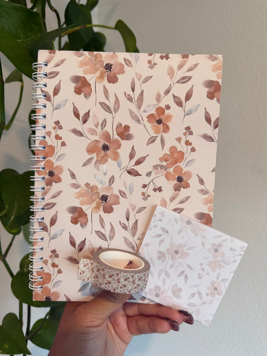 (RTS) BOHO FLORAL STATIONERY