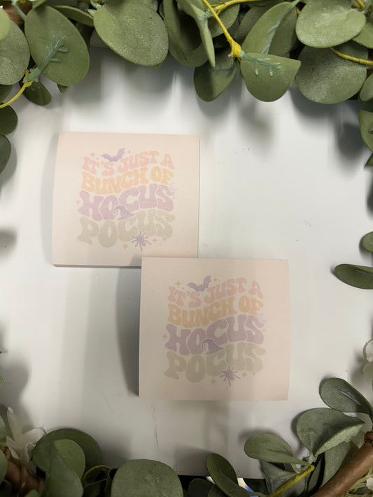 (RTS) JUST A BUNCH OF HOCUS POCUS STICKY NOTE