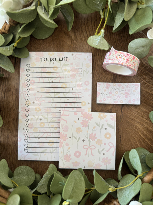 (RTS) SPRING COQUETTE 2.0 STATIONERY