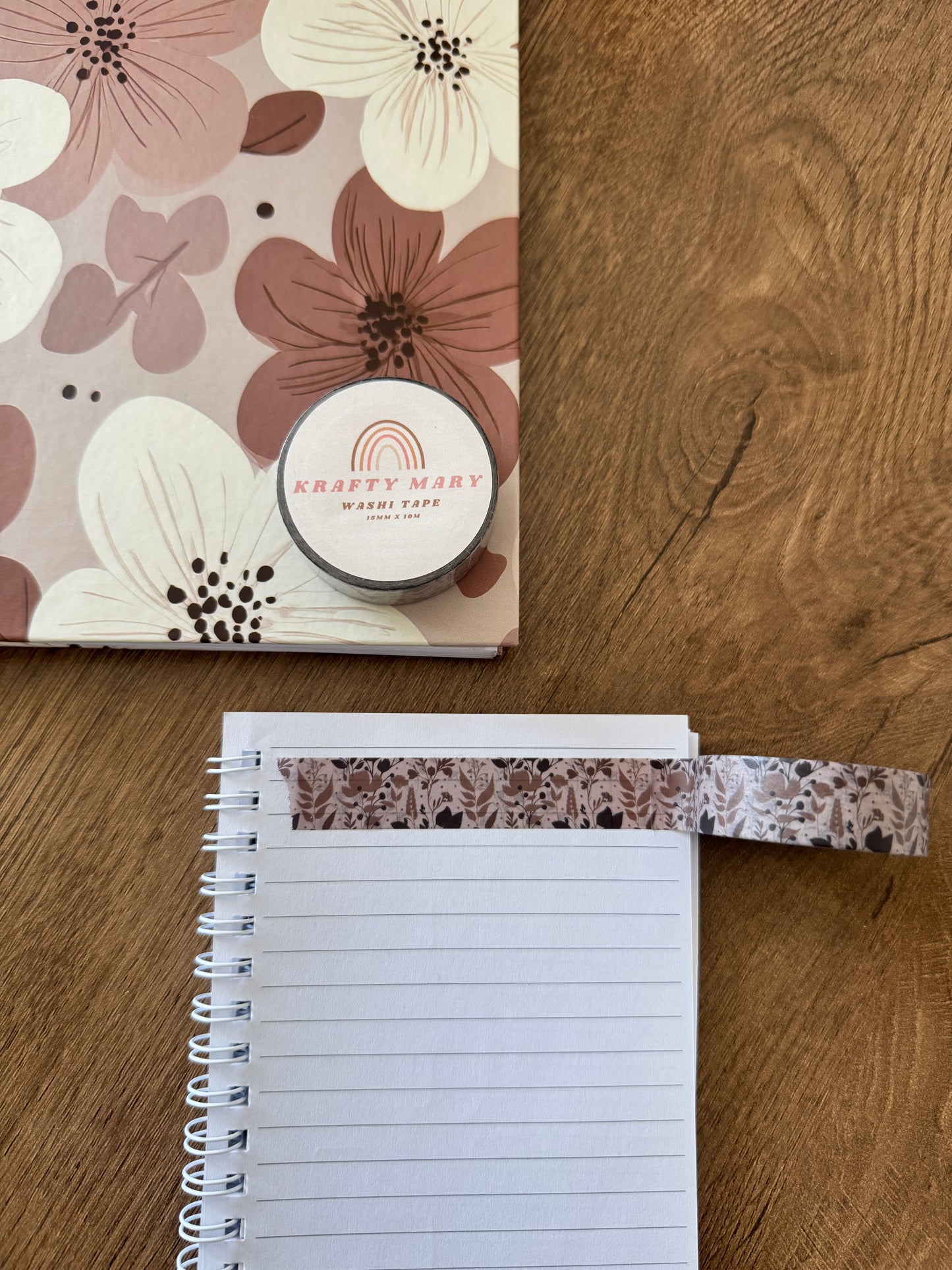 (RTS) BOHO MOCHA WASHI TAPE