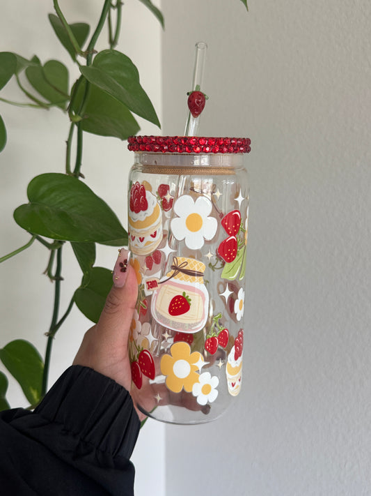 (RTS) STRAWBERRY SHORTCAKE DRINKWARE
