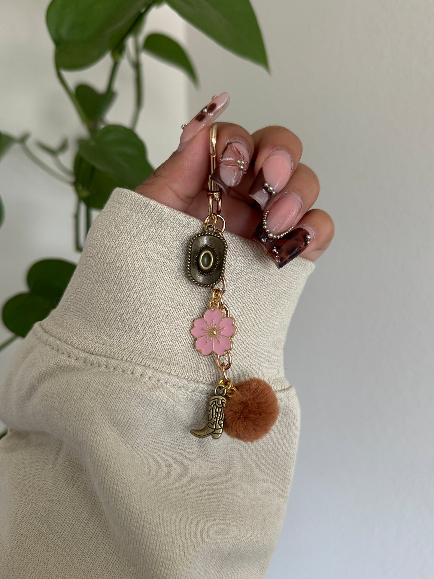 (RTS) COWGIRL BOOTS CHARM