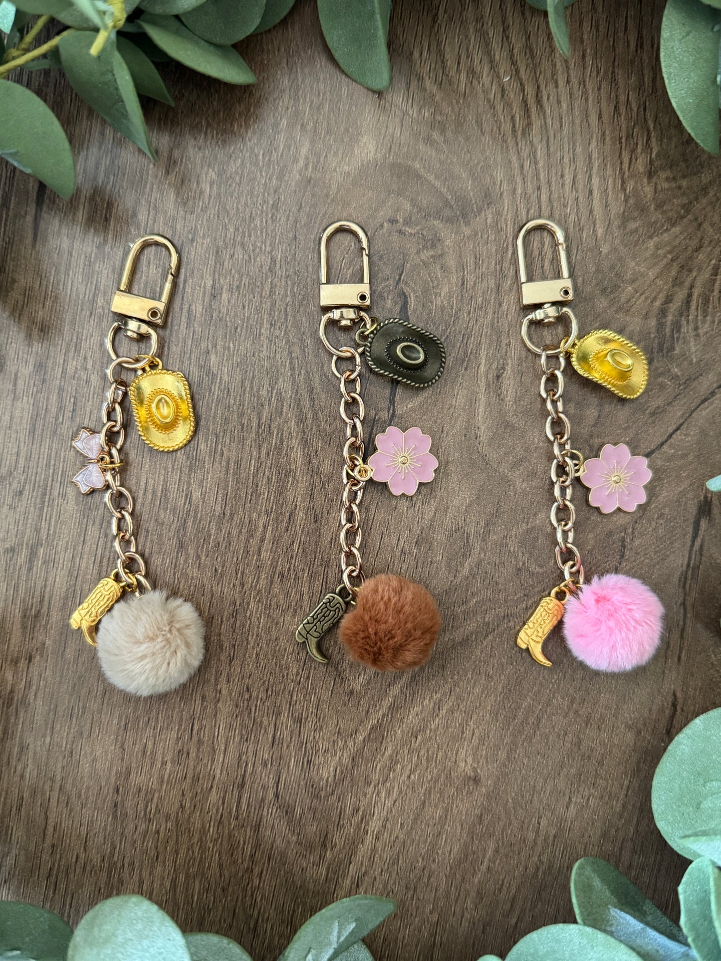 (RTS) COWGIRL BOOTS CHARM