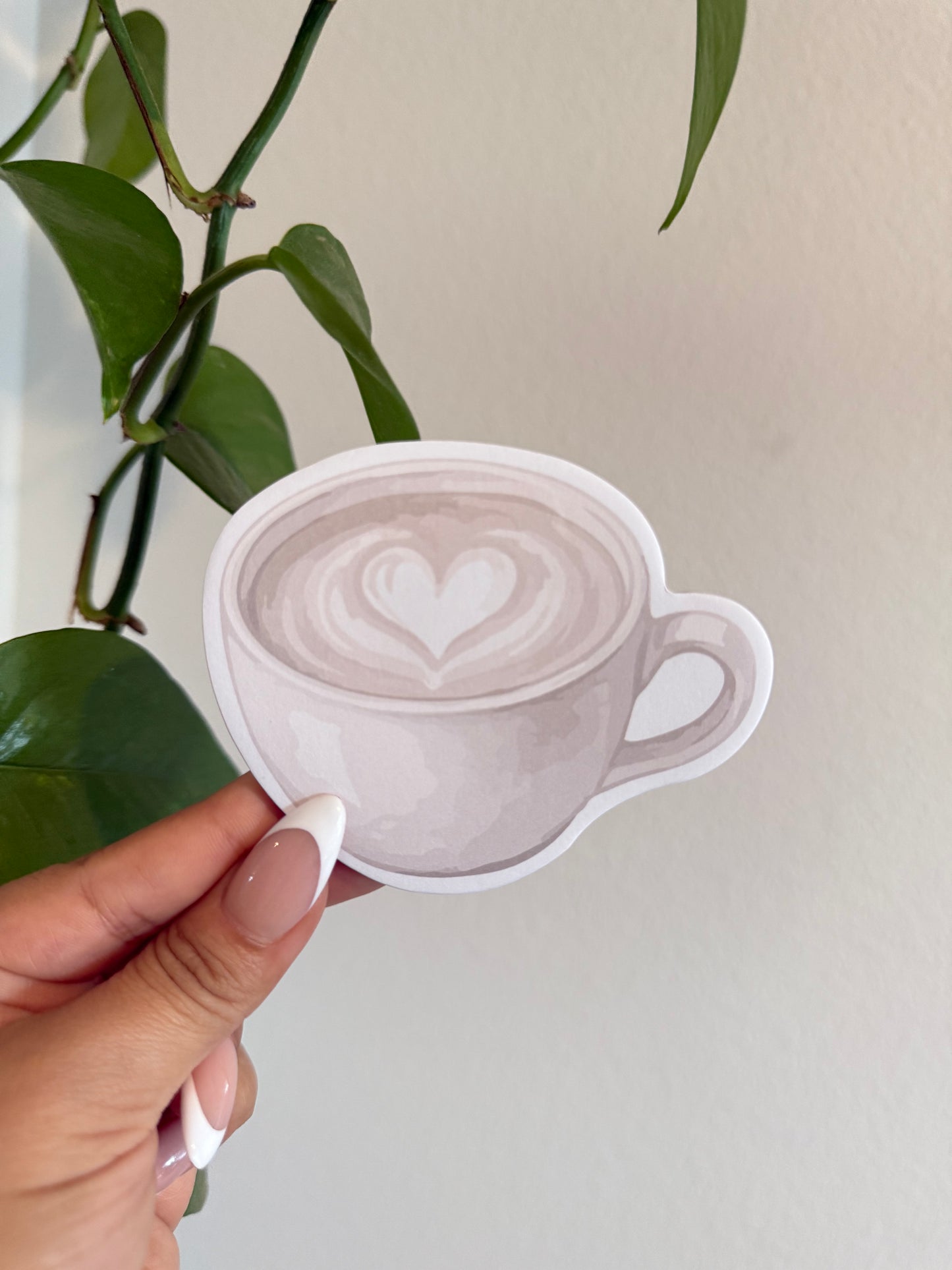 (RTS) COFFEE VIBES SHAPED STICKIES