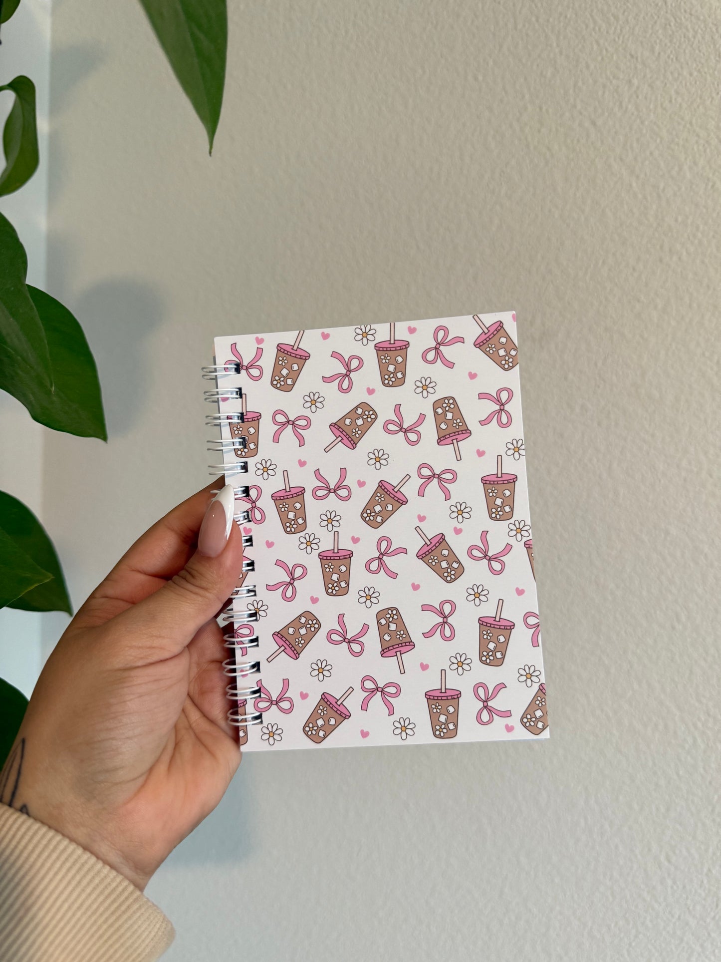 (RTS) COFFEE & BOOKS GIRLIE NOTEBOOK